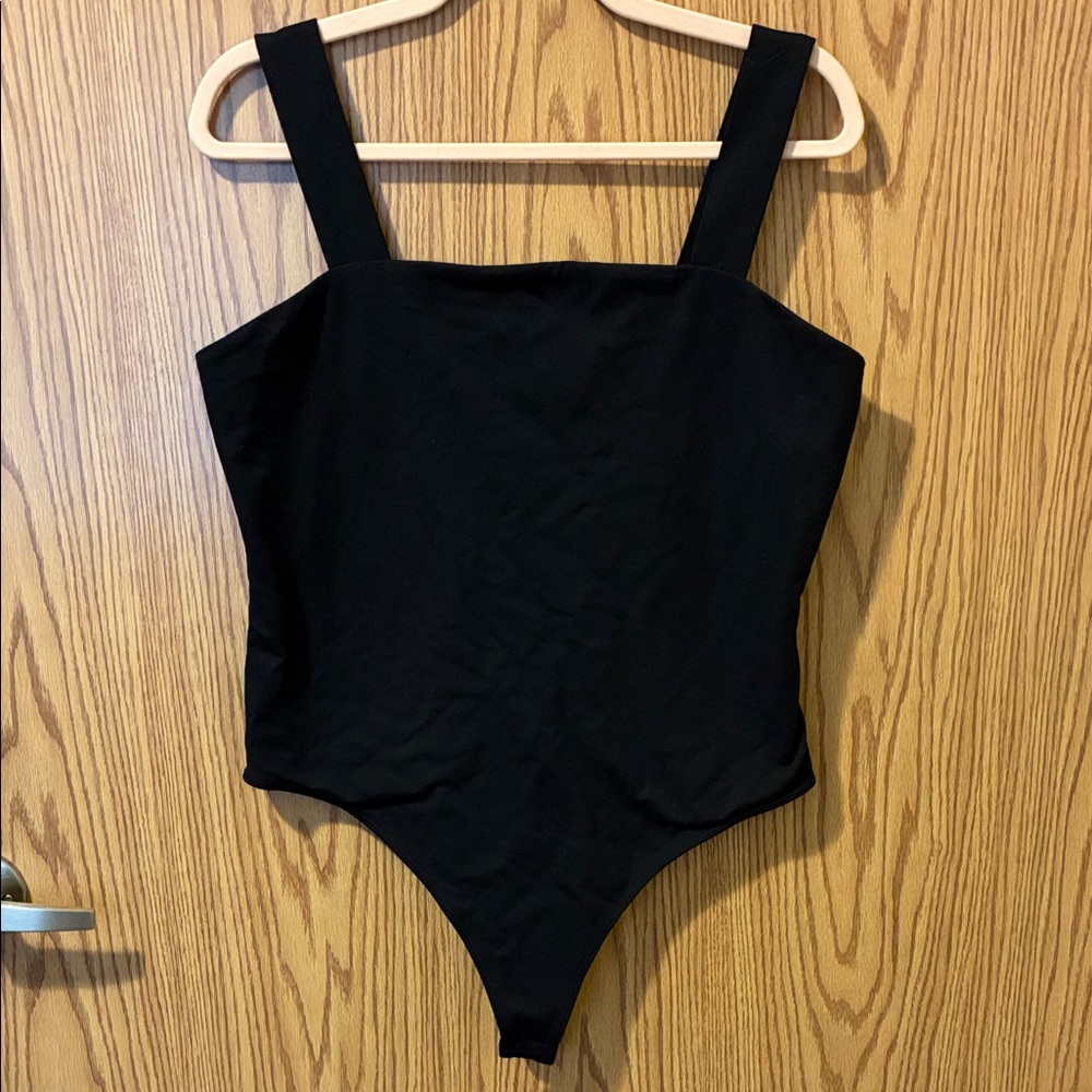 RICKIS Black Sleeveless Bodysuit
